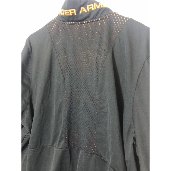 Under Armour Jacket XL Black Cold Gear Full Zip L - Picture 7 of 7